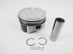 4 Pistons 81.01mm MAHLE Audi Seat Skoda VW 1.8T 20V S3 APX BAM APY AUL AMK