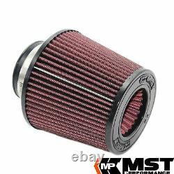 Air Filter Intake Induction Kit by MST Performance for Golf mk5 GTI mk6 R TFSI