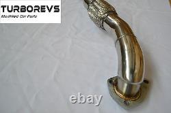Audi A3 Golf Seat Leon 1.9 Tdi Gt Stainless Steel Decat Turbo Downpipe Down Pipe