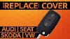 Audi Seat Skoda Vw How To Replace Car Key Cover