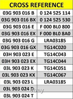 Audi Skoda Seat VW (including Stop-Start) 1.4 2.0 TDi 2012-2018 New Alternator