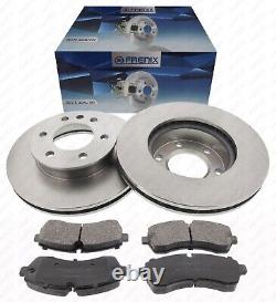 Brake discs pads for VW Sharan Seat Alhambra front axle front brake Ø312mm