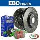 Ebc Greenstuff Rear Brake Pad & Drilled/grooved Disc Kit Pd11kr621