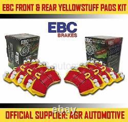 Ebc Yellowstuff Front + Rear Pads Kit For Audi A3 (8p) 1.8 Turbo 2009-13