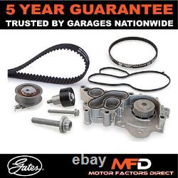 Fits VW Skoda Seat Audi Gates Timing Cam Belt Kit + Water Pump #2