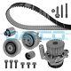 For Vw Audi Skoda Seat 1.6 Tdi Cayc Timing Cam Belt Kit Coolant Water Pump 09-12