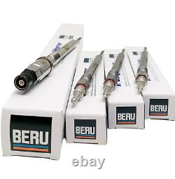 Glow Plug With Pressure Sensor Beru PSG007 + 3x Ge133 VW Audi Seat Skoda