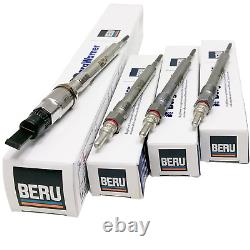 Glow Plug With Pressure Sensor Beru PSG007 + 3x Ge133 VW Audi Seat Skoda