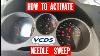 How To Activate Needle Sweep Indicator Celebration On Vw Seat Skoda Audi
