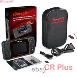ICarsoft CR Plus Elite 2020 Scanner Motor ABS Airbag Getriebe OBD 2 Öl Service