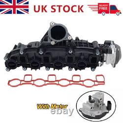 Intake Manifold WithMotor Assembly For VW Golf Audi A4 A5 A6 Q5 Seat Skoda 2.0 TDI