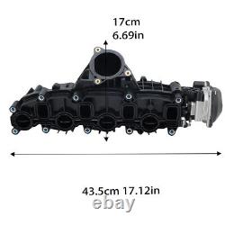 Intake Manifold WithMotor Assembly For VW Golf Audi A4 A5 A6 Q5 Seat Skoda 2.0 TDI