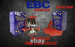 New Ebc Redstuff Front And Rear Brake Pads Kit Performance Pads Padkit2014