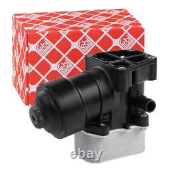 Oil Filter Housing With Oil Cooler And Filter Febi Audi Seat Skoda Vw A3193