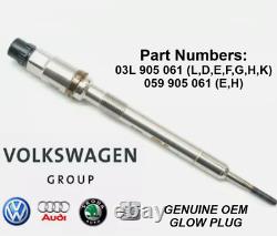 Original OEM Glow Plug with Pressure Sensor 03L905061 For Audi VW Seat Skoda TDI