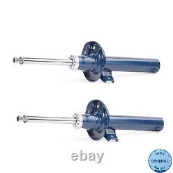 SHOCK ABSORBERS x 2 FRONT MEYLE AUDI SEAT SKODA VW MODELS A2662