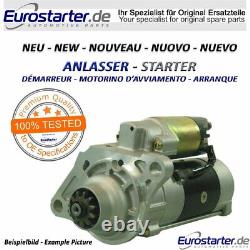 Starter Motor 2,00kw New Oe Nr. 0001125018 For Audi A3 S3 Tt, Vw Bora Golf Iv, For
