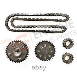 Timing Chain Kit & Vvt Gear & Gasket Kit For Audi Vw Seat Skoda 1.4 Tsi Engine