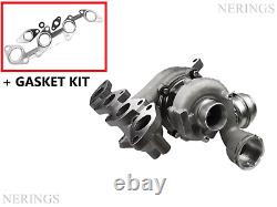 Turbocharger NEW Audi Volkswagen Seat Skoda 2.0TDI BKD AZV BKP 724930 +Gasket