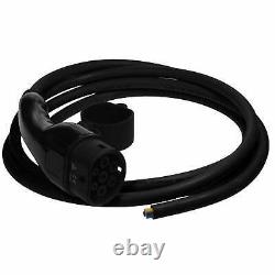 Type 2 Tethered EV Charging Cable 35m 32A / 7.4kW Black