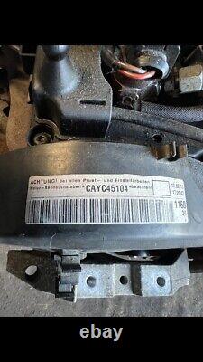 Vw /audi/seat/skoda cayc1.6 tdi engine & 6 speed gearbox /injectors wiring etc