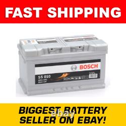 110 / 115 Batterie De Fourgonnette Bosch De Poids Lourds 12v 85ah S5010 Garantie De 5 Ans Ne