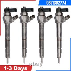 4xInjecteur Buse d'Injection pour VW Audi Seat Skoda 2.0 TDI 0445110369 03L130277J