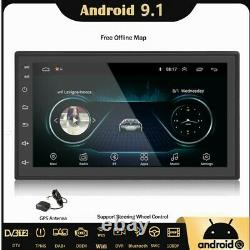 7 Double Din Auto Stereo Radio Android 9.1 Gps Sat Nav Maps Wifi Pour Kia Toyota