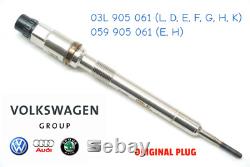 Bougie de préchauffage OEM d'origine avec capteur de pression 03L905061 Audi, VW, Skoda, Seat