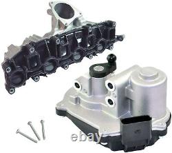 Collecteur d'admission avec moteur pour Audi VW Seat Skoda 2.0 TDI 03l129711e, 03l129086