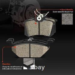 Disques de frein avant et arrière A-Premium et plaquettes de frein pour Audi A3 Seat Altea Skoda