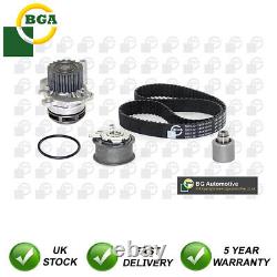 Ensemble courroie de distribution + pompe à eau BGA compatible avec VW Audi Skoda Seat Ford Renault Opel