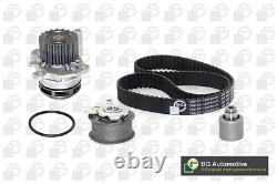 Ensemble courroie de distribution + pompe à eau BGA compatible avec VW Audi Skoda Seat Ford Renault Opel