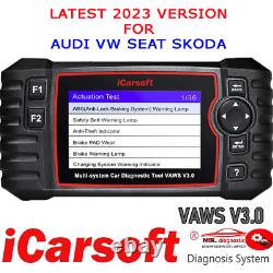 ICARSOFT VAWS V3.0 Pour AUDI VW SEAT SKODA OUTIL DE DIAGNOSTIC 2023 + FONCTIONNALITÉS SUPPLÉMENTAIRES