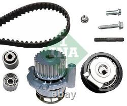 INA 530044531 Kit de pompe à eau et de courroie de distribution système de refroidissement pour Audi Seat Skoda VW