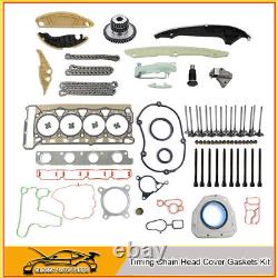 Kit de chaîne de distribution et ensemble de joints de culasse pour Audi VW Seat Skoda 2.0 TFSI TSI