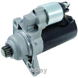 Moteur de démarrage convient AUDI SEAT SKODA VW 0986602025 113842 CST15185 DRS1061