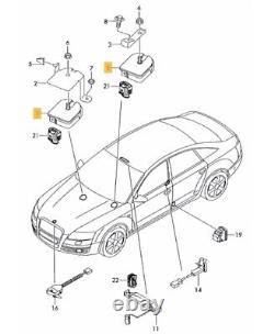 Nouvelle sirène d'alarme authentique Volkswagen Audi Seat Skoda Signal sonore de klaxon 1k0951605f