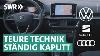 Si L'électronique Déraille Sur Seat Skoda Audi Vw - Marktcheck Swr