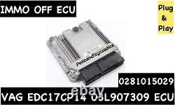 Vag 03l907309 Edc17cp14 Immo Off Ecu Plug & Play Audi Seat Skoda Vw 0281015029